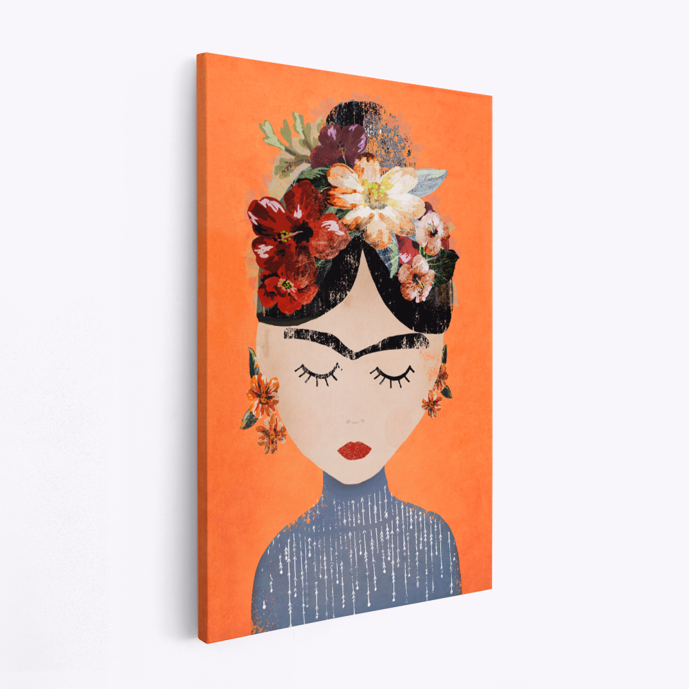 Toile - Frida (Orange Version)