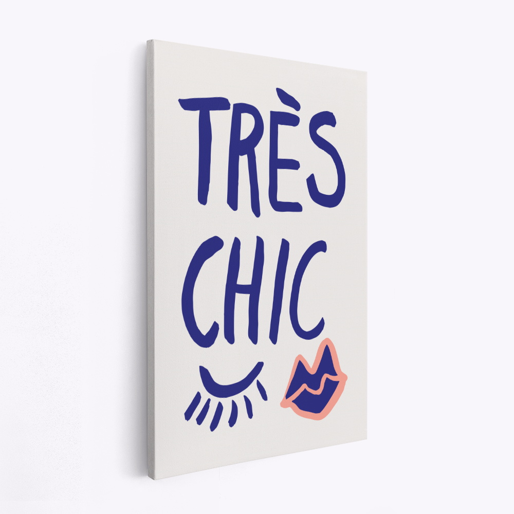 Toile - Tres Chic Blue