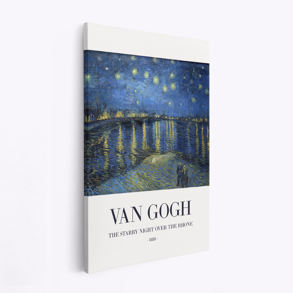 Toile - The Starry Night Over The Rhone