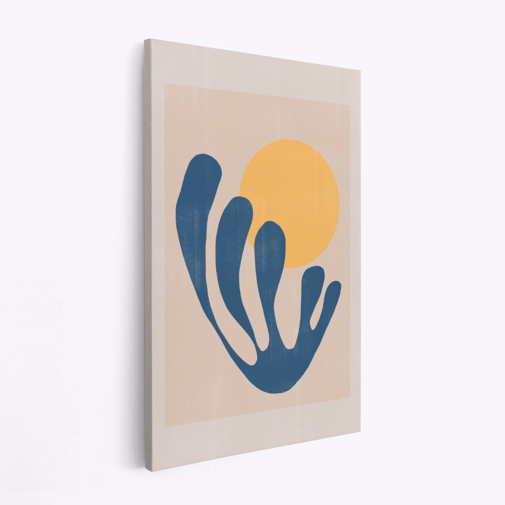 Toile - Modern Plant No1.