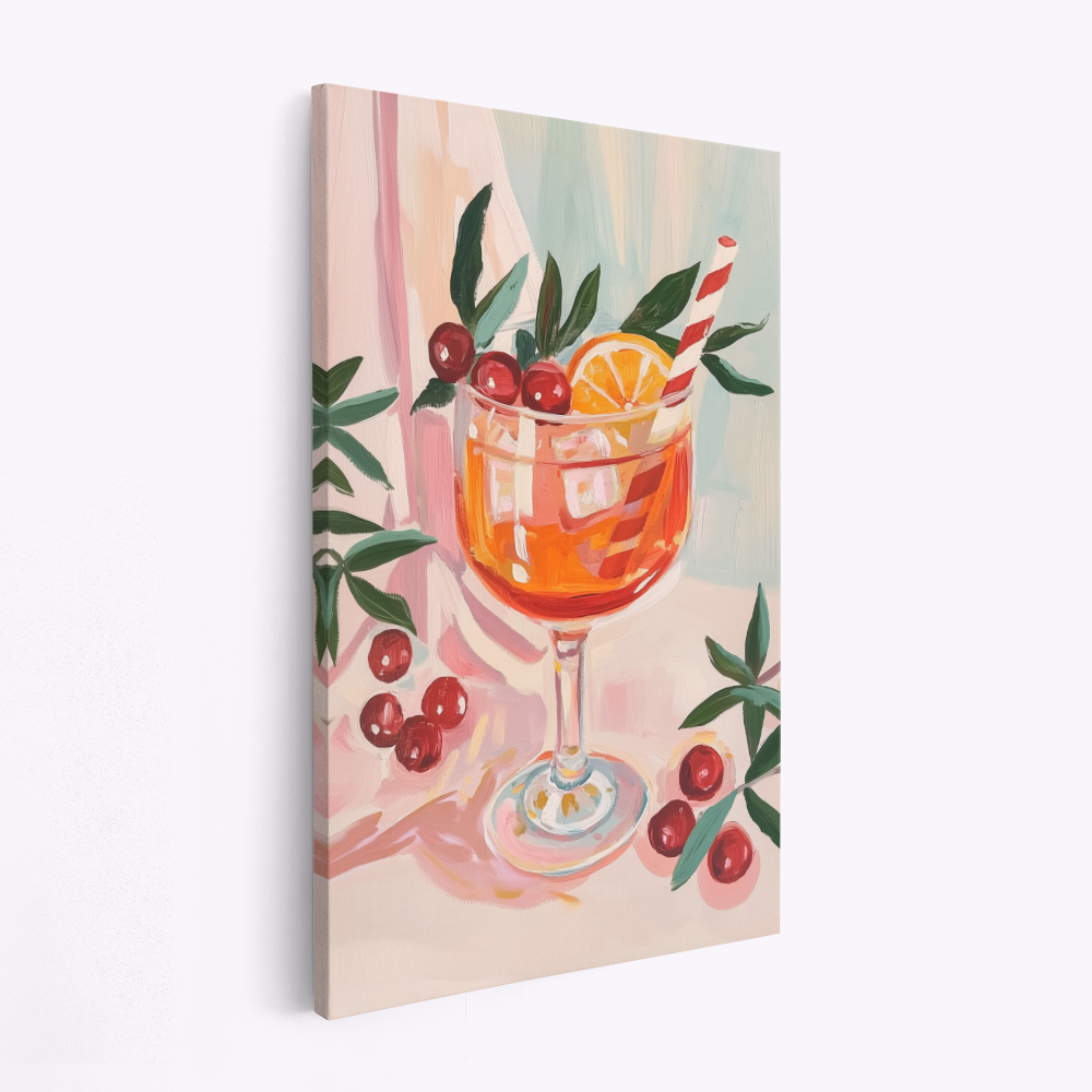 Toile - Christmas Aperol Spritz Cocktail