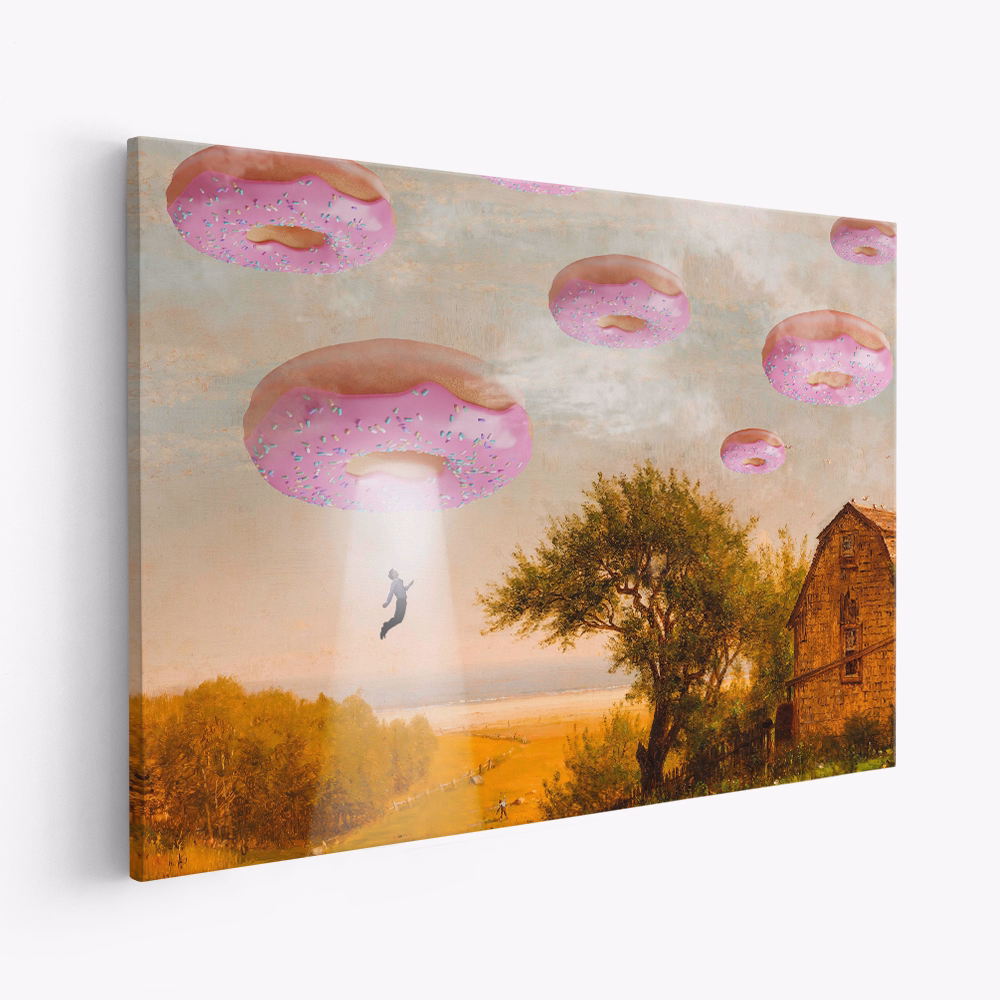 Toile - Donut Invasion