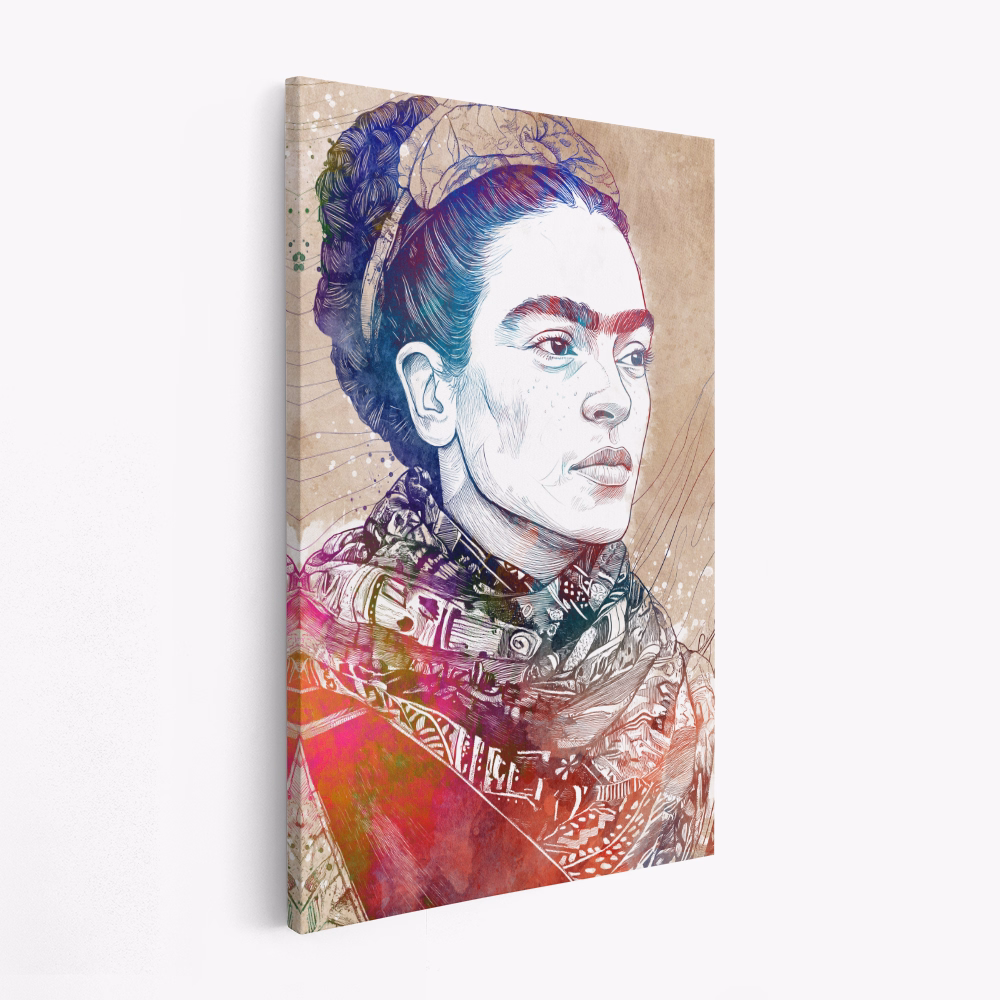 Toile - Frida portrait