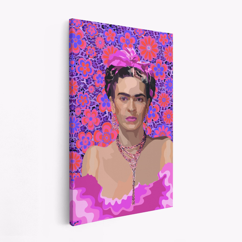 Toile - Frida in Purple